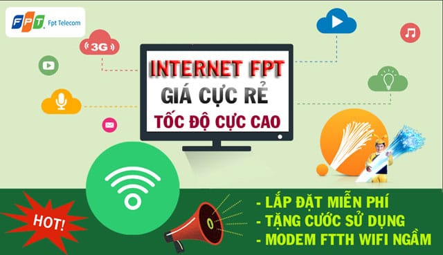 Gói cước mạng internet FPT cho Cá Nhân & Gia Đình