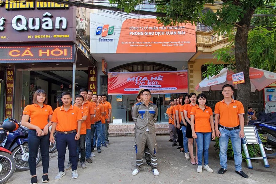 Lắp Đặt Cáp Quang FPT thị trấn Xuân Mai, Chương Mỹ, HN 23 tap the fpt telecom xuan mai chuong my
