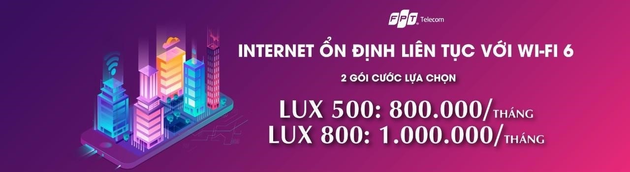 gói cước Lux Wifi 6 mới cho doanh nghiệp