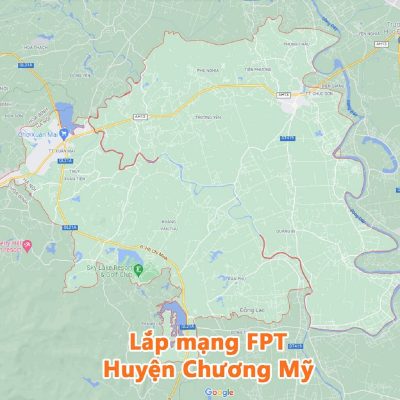 Các khu vực được hỗ trợ lắp mạng FPT Chương Mỹ